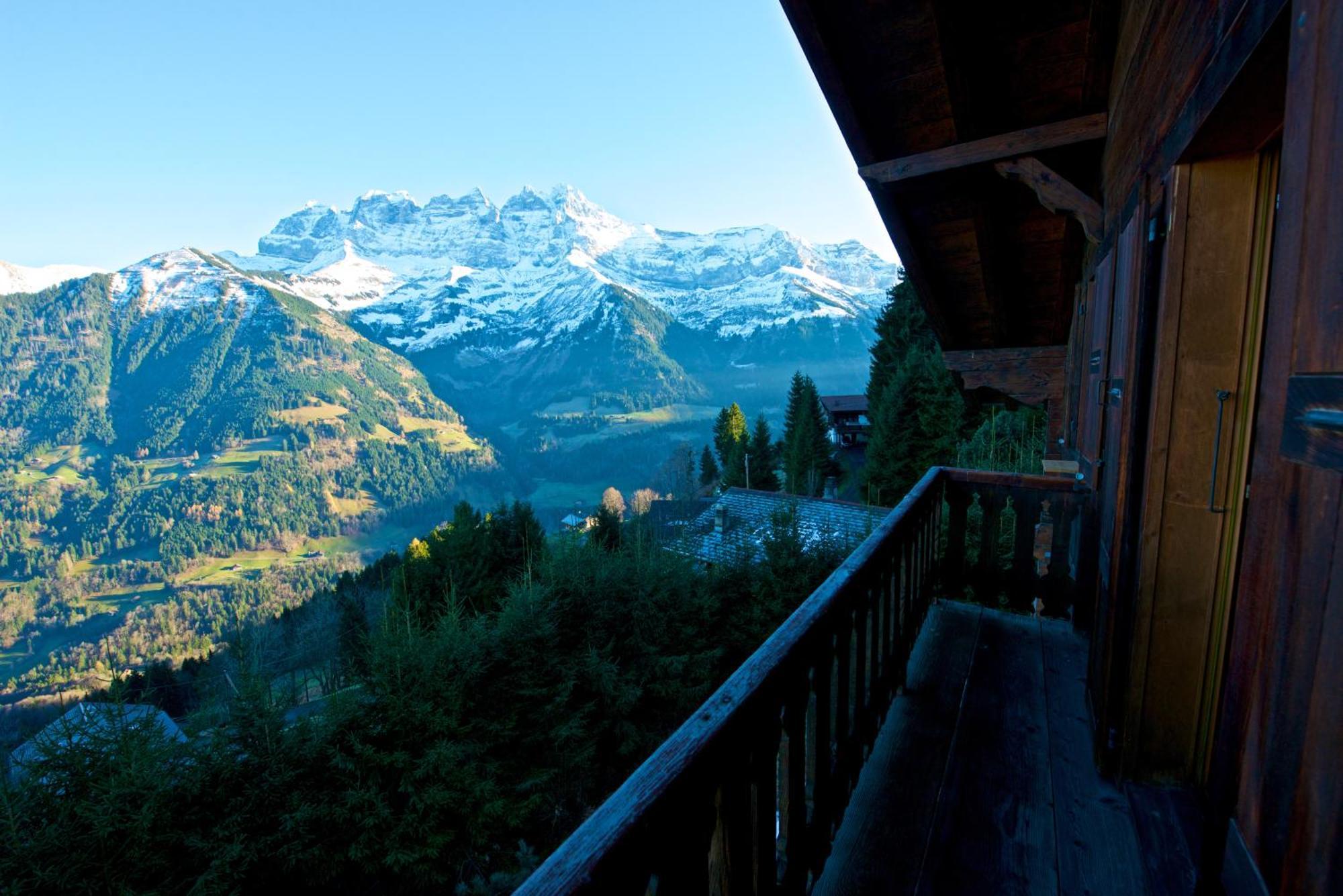 L'Observatoire Des Alpes, Les Crosets Apartment Val d'Illiez ภายนอก รูปภาพ