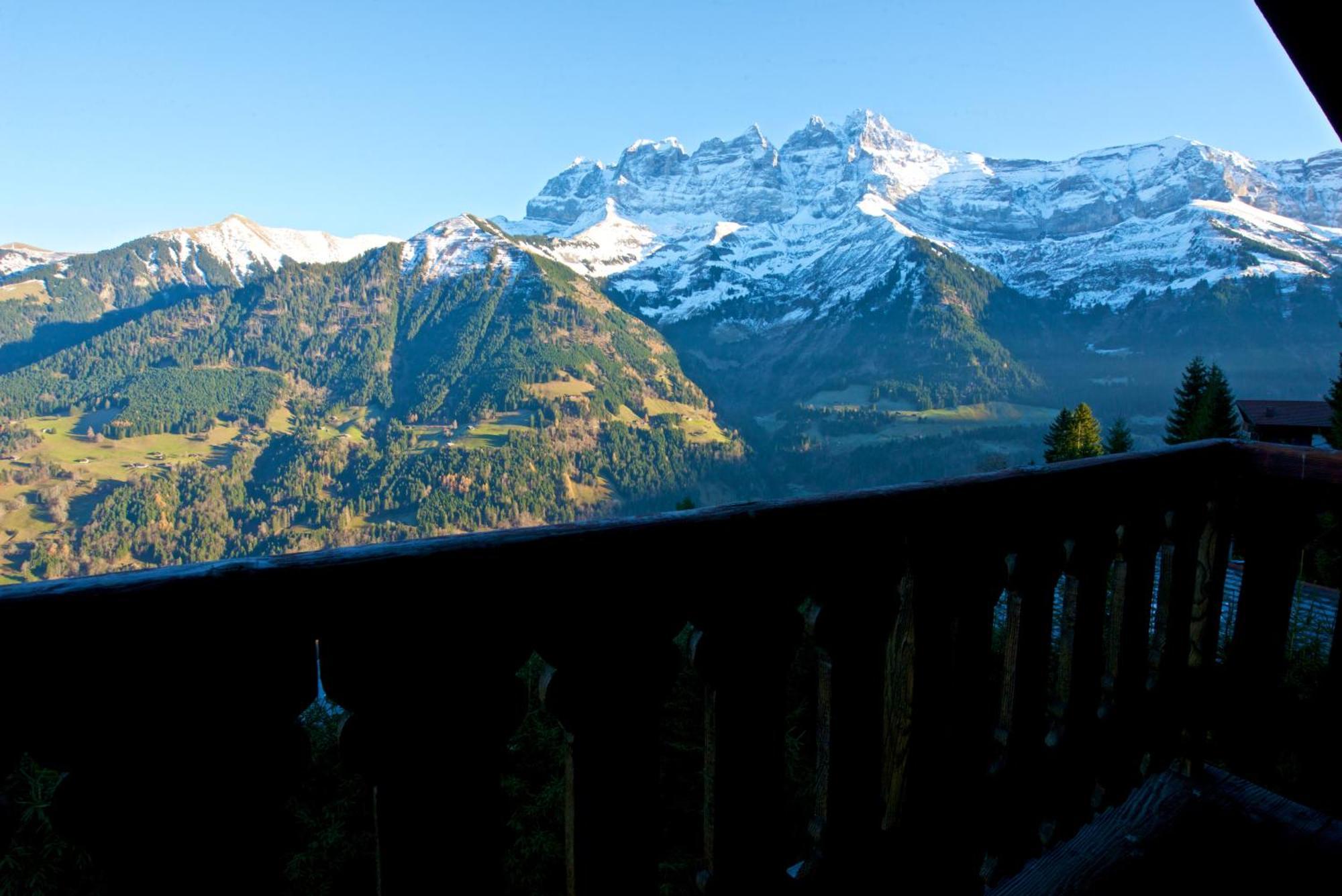 L'Observatoire Des Alpes, Les Crosets Apartment Val d'Illiez ภายนอก รูปภาพ